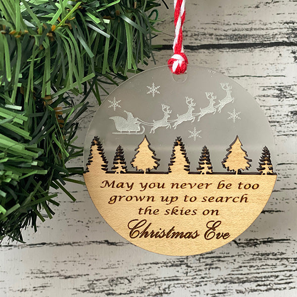 Santa Ornament
